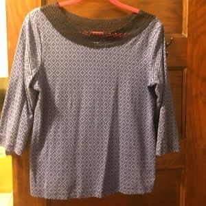 printed blouse